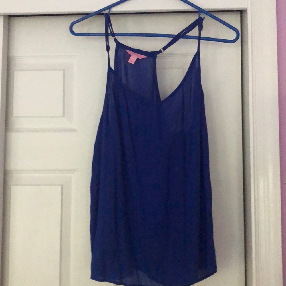 Lilly Pulitzer Blue Tank Top